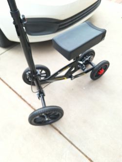 Knee Scooter Brand New With Large Front Wheels 