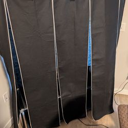 Fabric portable closet