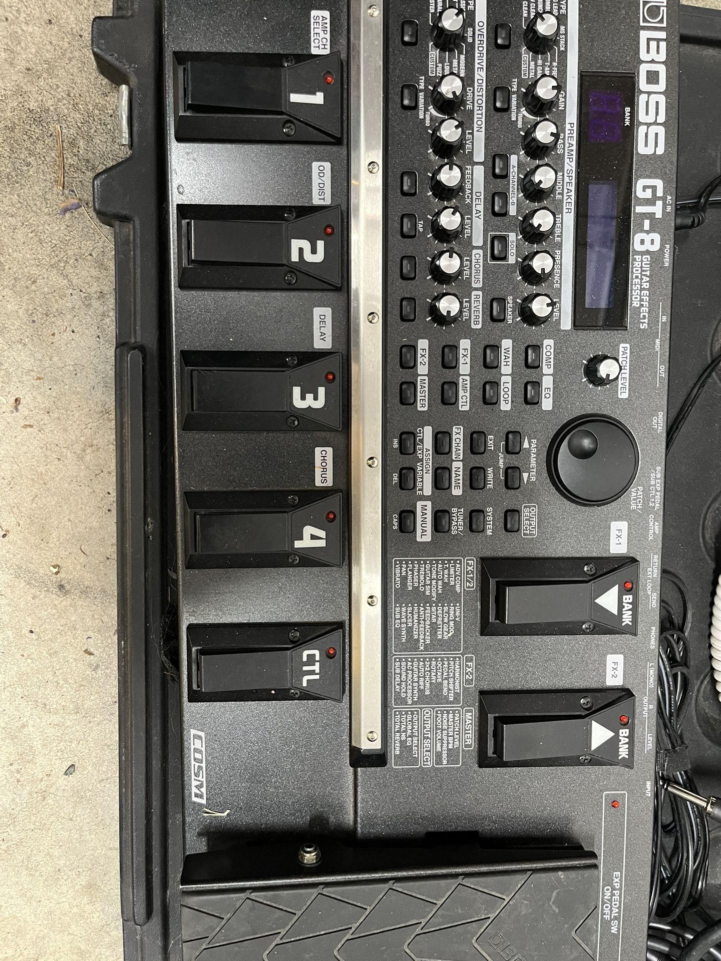Boss GT-8 Multi Effect Pedal