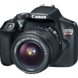 Canon EOS Rebel T6 DSLR Camera with 18-55mm Lens