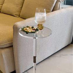 Acrylic Drink Table Clear