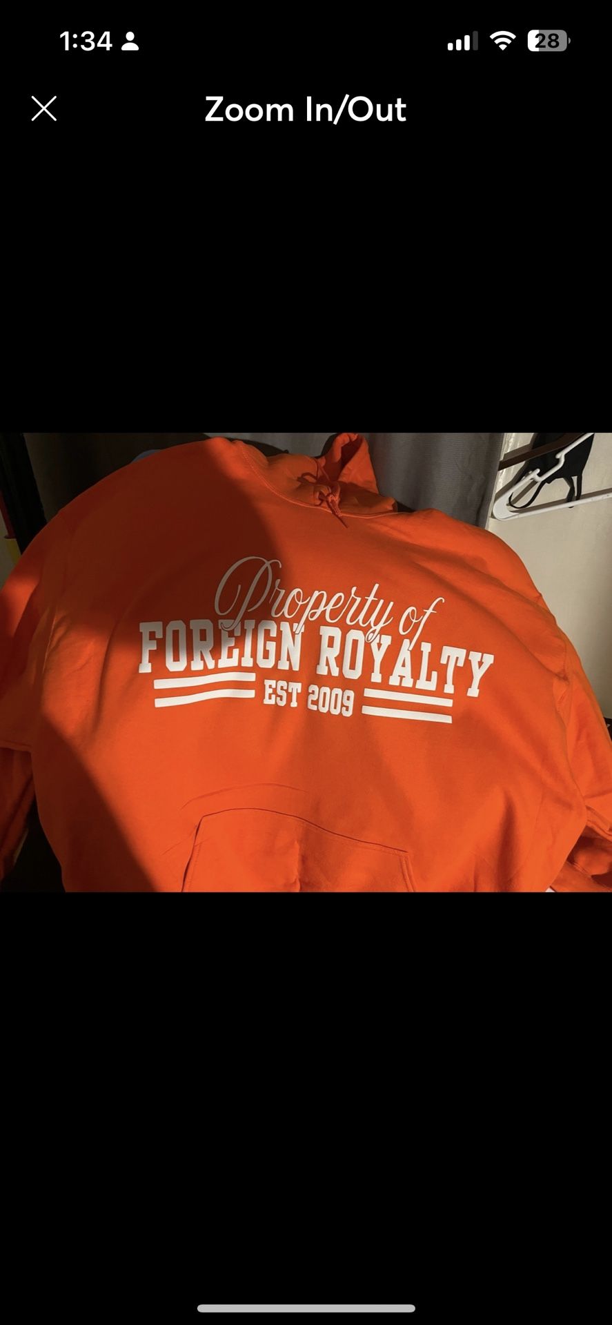Custom Foreign Royalty hoodie