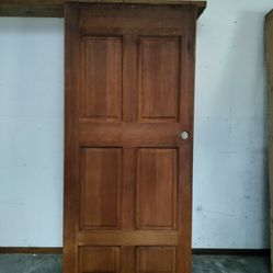 Solid Wood Exterior Door (80*36)