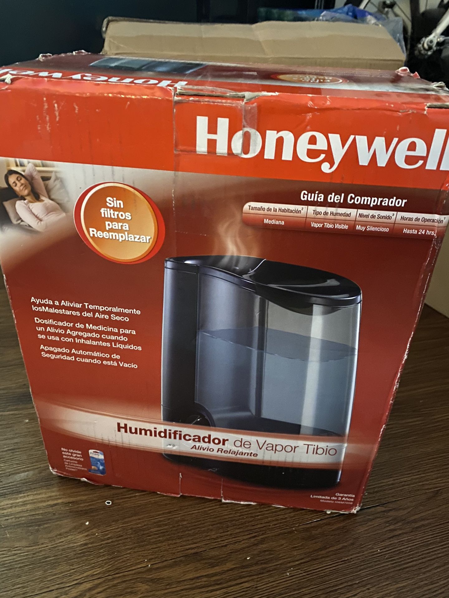 Honeywell warm mist humidifier