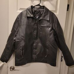 Beverly Hills Polo Club Leather Jacket 