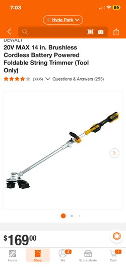 Dewalt 20v String Trimmer. Tool Only 