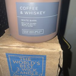 Bath And Body Works White Barn Coffee And Whiskey