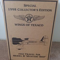 "Wings Of Texas"..Special 1998 Collector's Edition..1930 Travel Air Model R "Mystery Ship"..Die-Cast 