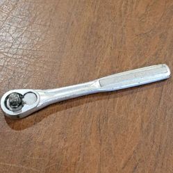 Vintage Craftsman VT-44808, 3/8 Drive Quick Release Ratchet, -8in.- USA 
Made. Pre-owned, good shape. please see photos for details.