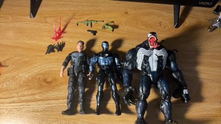 Venom the punisher and machine man