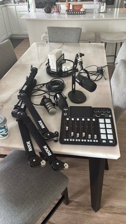 Podcast equipment