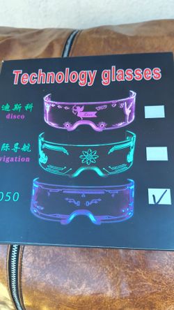 Light up glasses