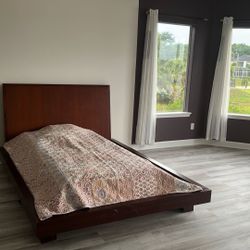 Solid Wood Bed