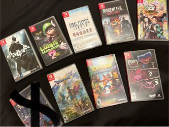 My Nintendo Switch Games! Shoot me offer!!