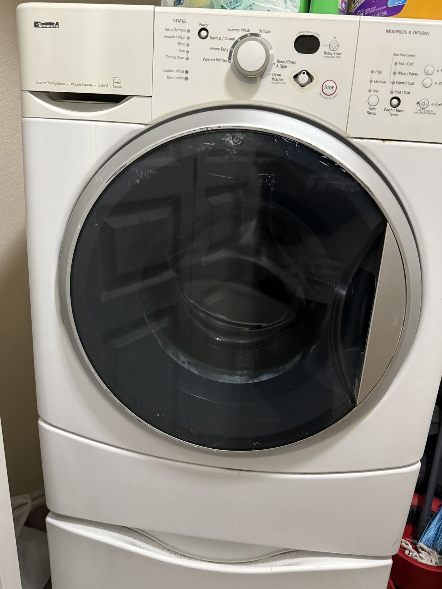 🔥 URGENT – Kenmore Washer & Dryer Set – MUST PICK UP BY JULY 31 🔥