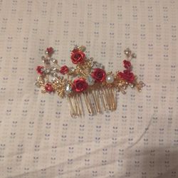 Beauty And The Beast Themed Hair Accessory $20 OBO