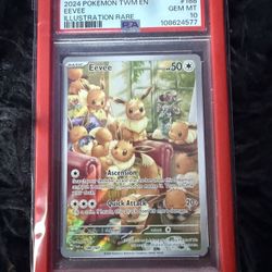 Pokemon Eevee PSA 10 
