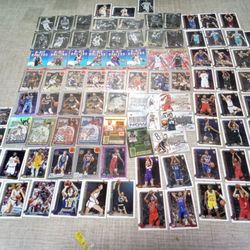 Topps 2025-2026 Basketball Cards Lot 104 Cards Mostly Incerts 