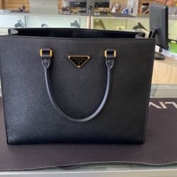 Prada Small Galleria Saffiano Leather Bag - Farfetch