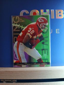 1994 Fleer Marcus Allen Scoring Power Football Card