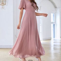 Blush Long Dress 