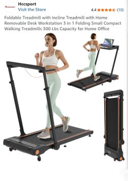 HCCSPORT Foldable Treadmill