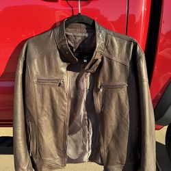 Italian Leather Jacket Brown