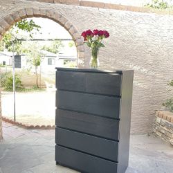 IKEA Black Dresser 
