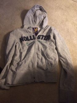 Hollister gray hoodie