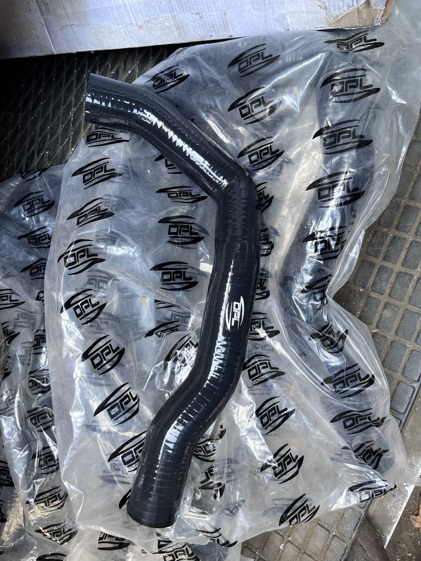 OPL brand black silicone radiator coolant hoses