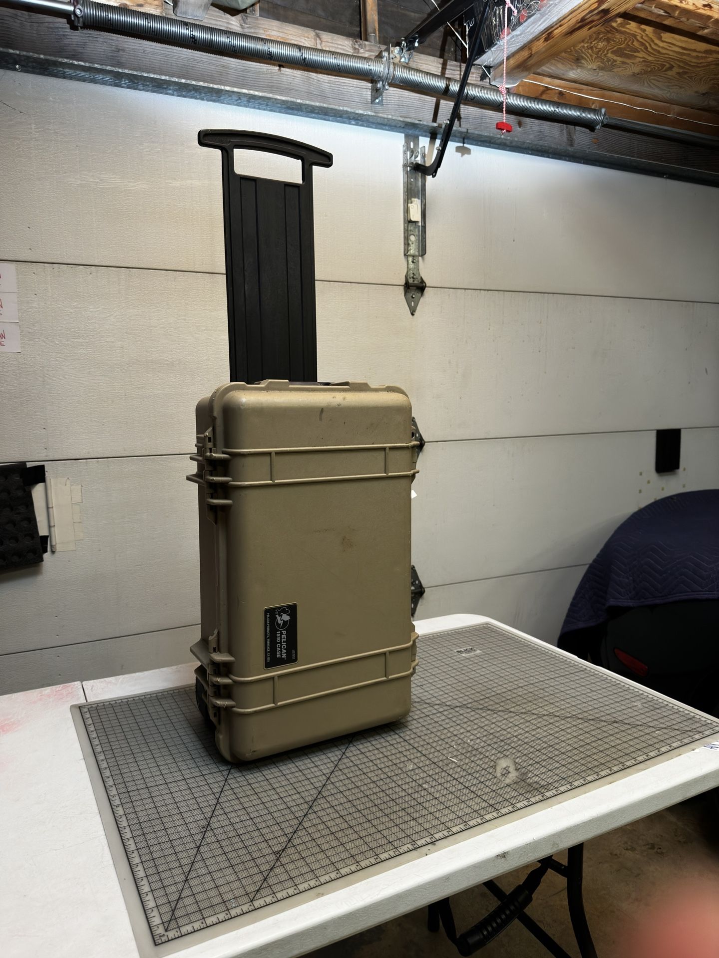 Desert Tan Pelican 1510 case - Excellent Condition