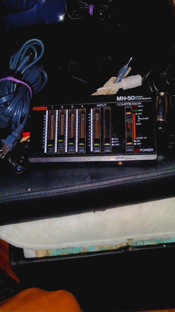 Foster MN-50 Mixer W/ Studio Equipment