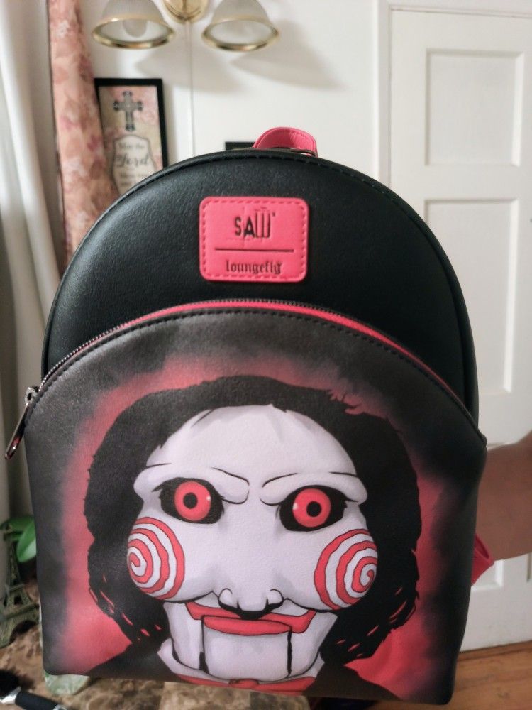 Loungefly Jigsaw Saw Mini Backpack 