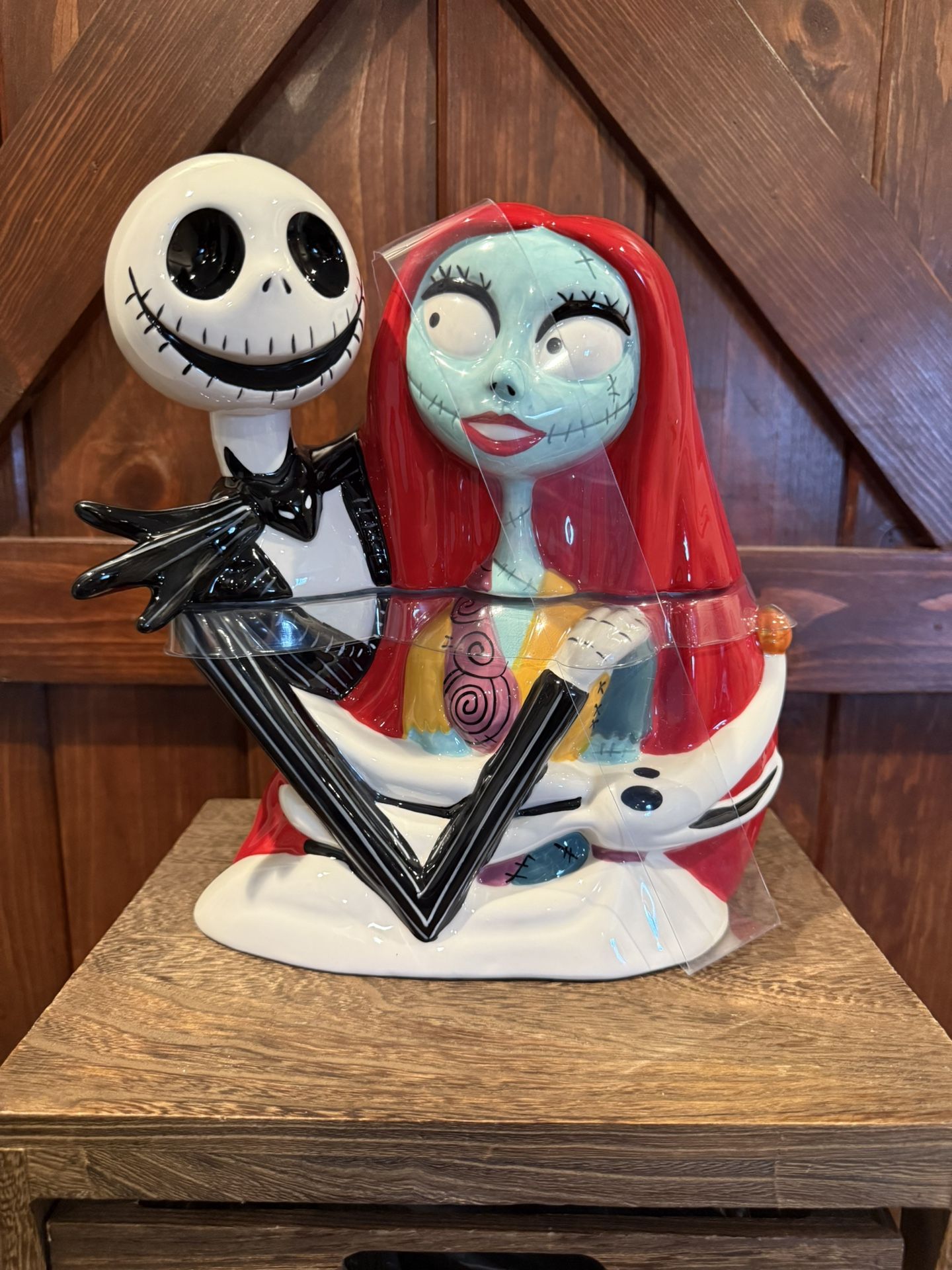 Jack & Sally Cookie Jar