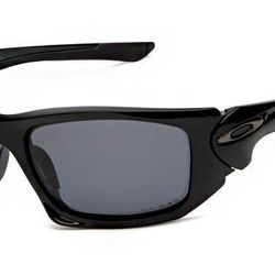 Oakley Scalpel Black Sunglasses Shades Used As Is Missing Nose Pad