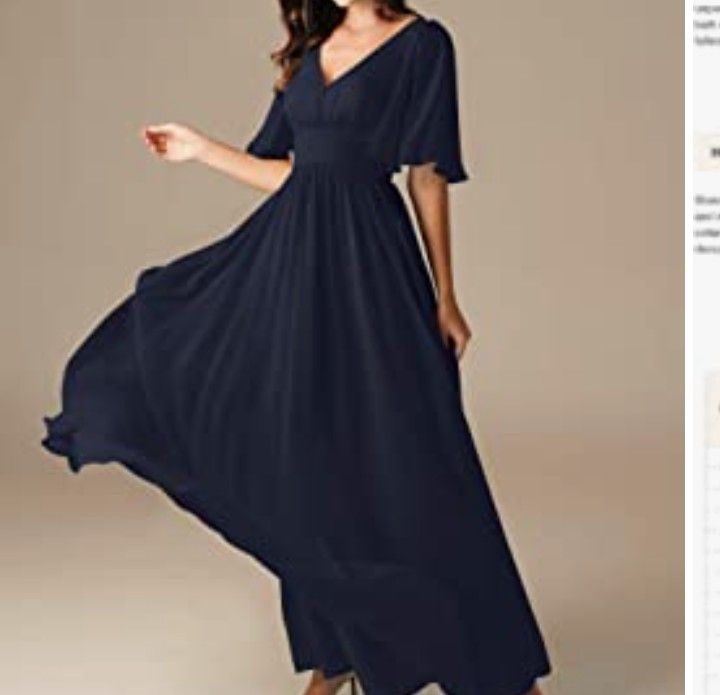 Evening Dress Bridesmaid Dress Mother Of The Bride Dress Size 5