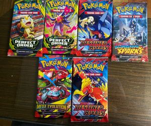 Pokémon Booster Packs Factory sealed !!$15 each send me your offer!!!