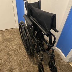 Wheelchair- Drive Cruiser 3 Wheelchair W/18” Seat Width + Flip Back Armrests 