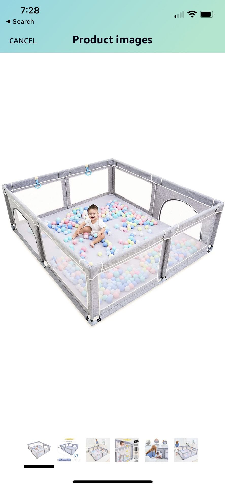 Baby Playpen Ball Pit Extra Large Size