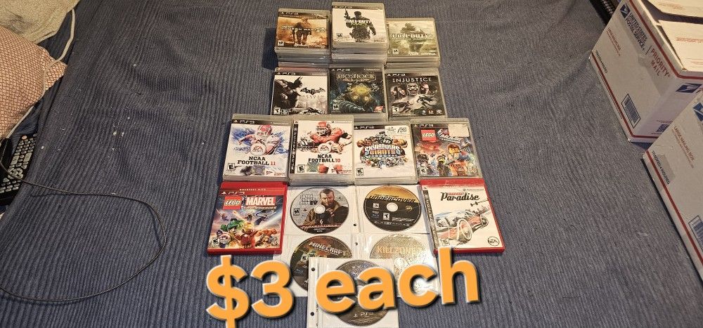 Playstation 3 Ps3 Games $3 Each