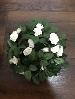 Flower candle holders