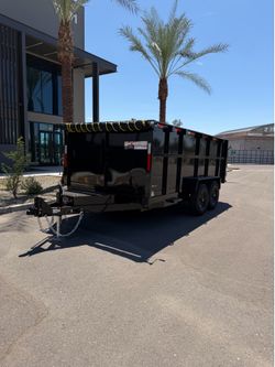 7x14x4 Dump Trailer
