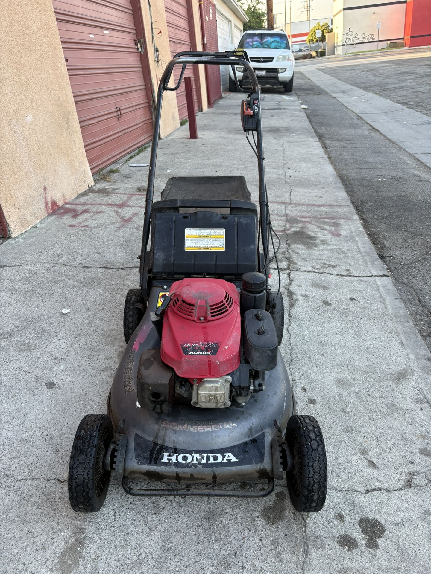 Honda Commercial Lawnmower Hrc216 Hydrostatic 