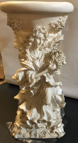 Porcelain antique vase 16 in