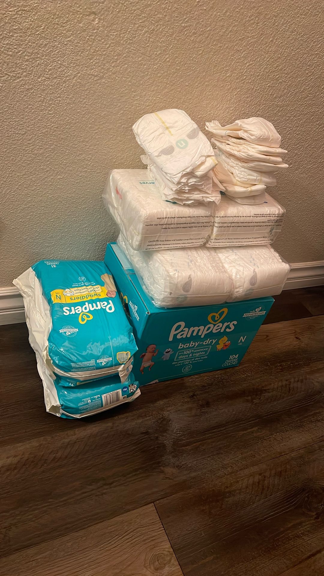 Newborn Diapers Pampers