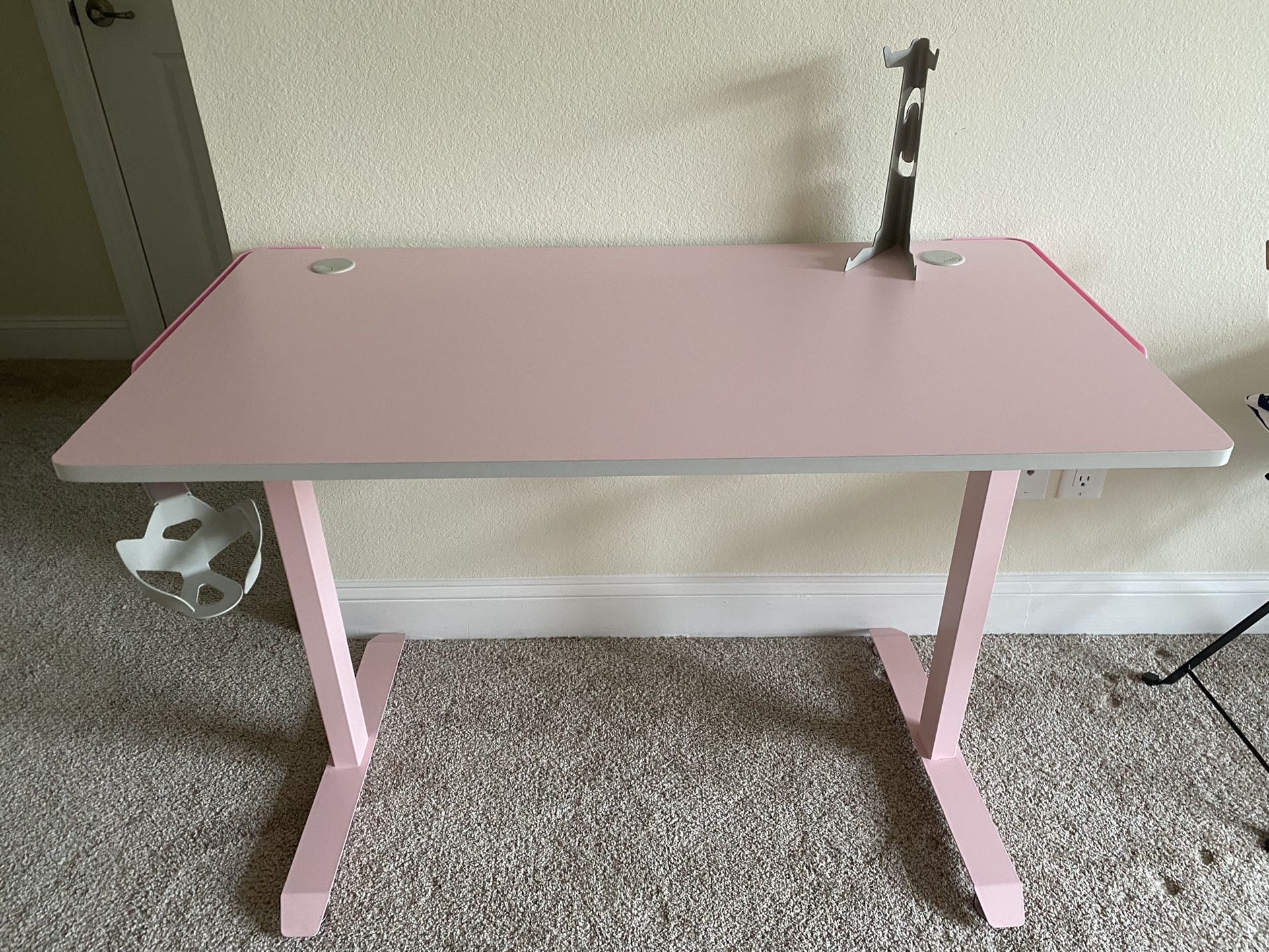 45” Pink Gaming Desk