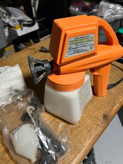 Electric paint sprayer