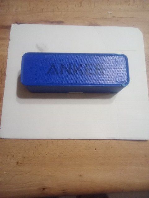 Anker Bluetooth Speaker Blue Color.