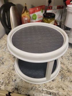 2-Tier 10" Lazy Susan Turntable Organizer