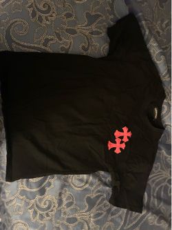 Black and Pink Chrome Heart Shirt